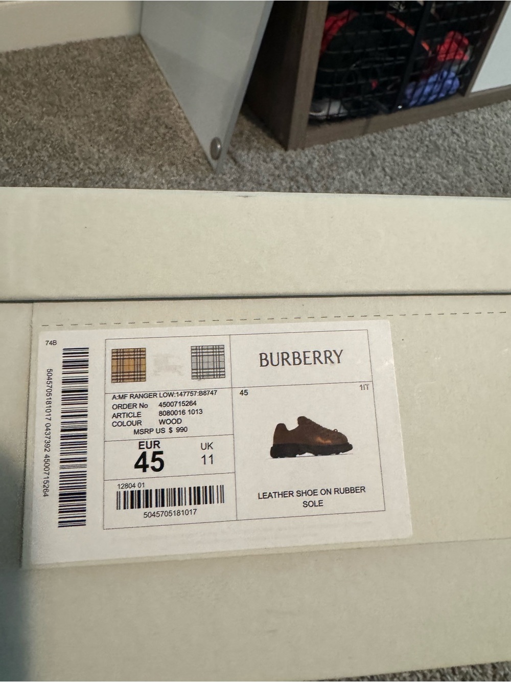 Burberry Ranger Low - Picture 9 of 10